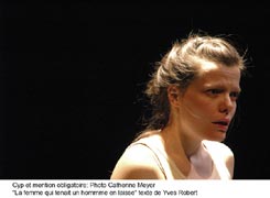 La femme qui tenait un homme en laisse :: Christine Chalard-M&uuml;hlemann